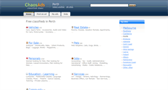 Desktop Screenshot of perth.chaosads-australia.com