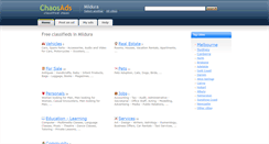 Desktop Screenshot of mildura.chaosads-australia.com