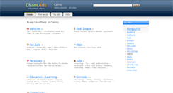 Desktop Screenshot of cairns.chaosads-australia.com
