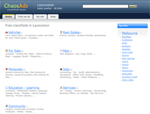 Tablet Screenshot of launceston.chaosads-australia.com