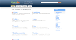 Desktop Screenshot of lakemacquarie.chaosads-australia.com